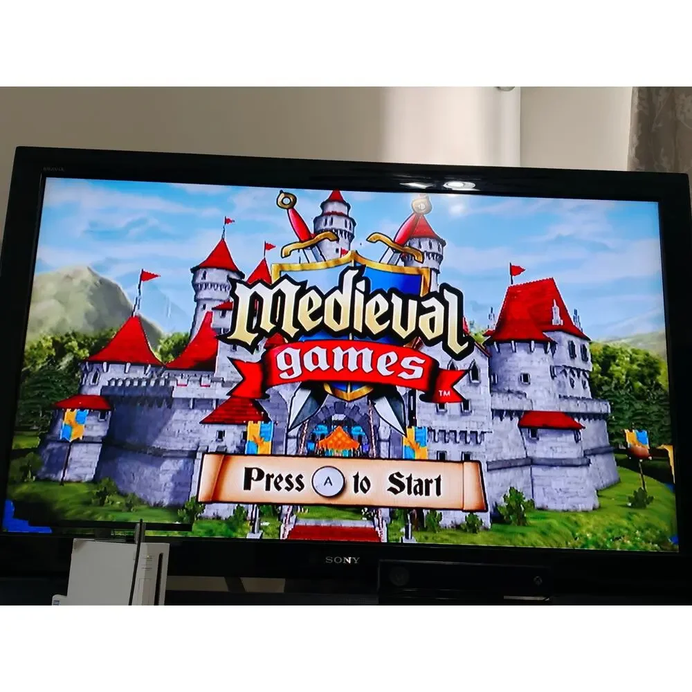 Medieval Games Nintendo Wii Case and Disc Tested Working